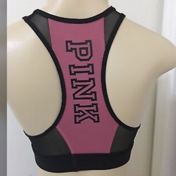 Victoria's Secret PINK Mesh Racerback Sports Bra - Picture 7 of 7